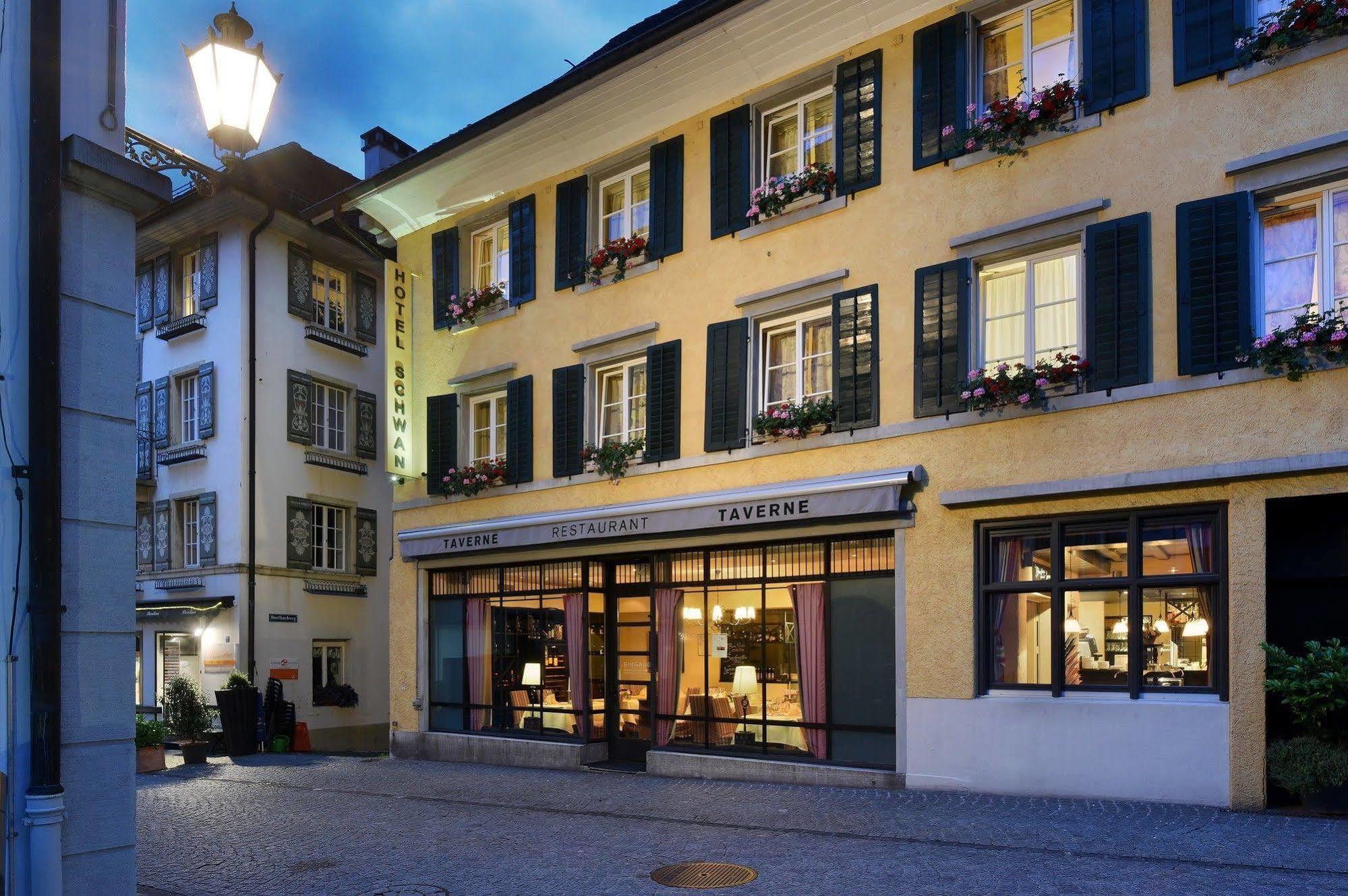 Romantik Hotel Schwan 贺根 外观 照片